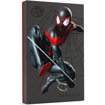 HHD Seagate Miles Morales Special Edition FireCuda Gaming Hard Drive 2TB USB 3.0 RGB LED