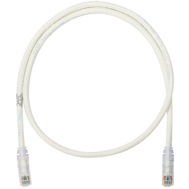 Patchcord UTP Cat6 1m White