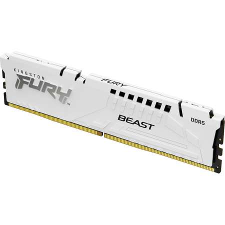 Memorie Kingston FURY Beast White 32GB DDR5 6000MHz CL36