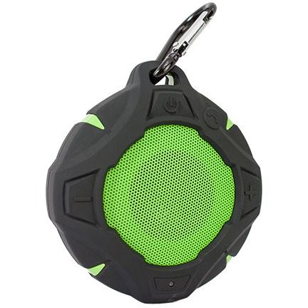 Boxa portabila Bluetooth 5W Waterproof IPX7 Negru/Verde