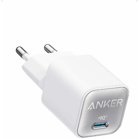 Incarcator retea Anker 511 Nano 3 30W USB-C PowerIQ 3.0 PPS Alb