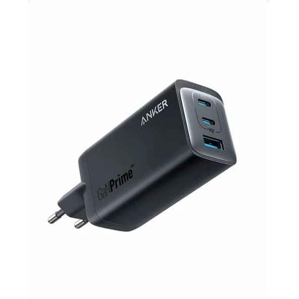 Incarcator Retea 737 GaNPrime 120W PPS 3 2x USB-C 1x USB-A PowerIQ 4.0 Negru