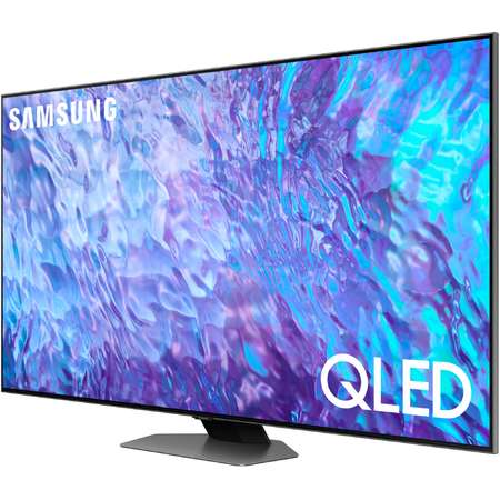 Televizor Samsung QLED Smart TV QE50Q80CA 127cm 50inch UHD 4K Silver