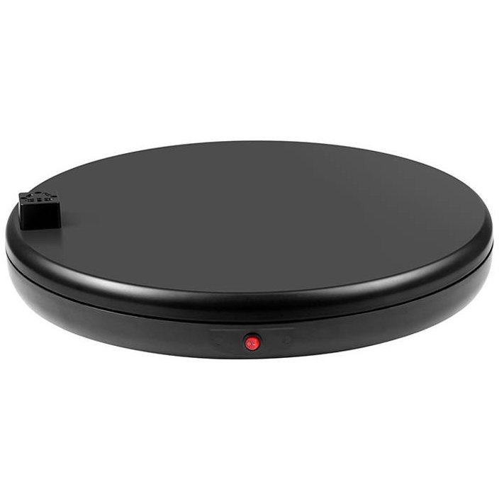 Accesoriu Camera Video Actiune pentru poze, filmulete sau expunere produse, Diametru 45 cm, Greutate maxima 100 kg, cu priza incorporata, telecomanda inclusa, Negru