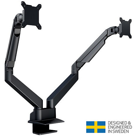 Suport monitor MB-3965 Dual 15-32inch Negru