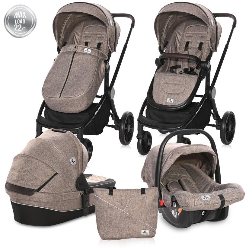 Carucior 3 in 1 Ramona Beige