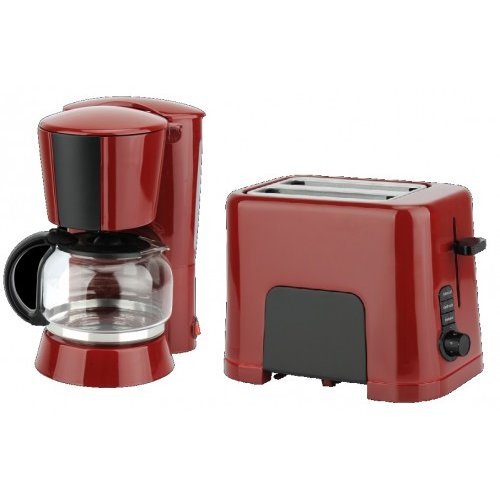 Pachet Filtru de Cafea + Prajitor de Paine Black Red