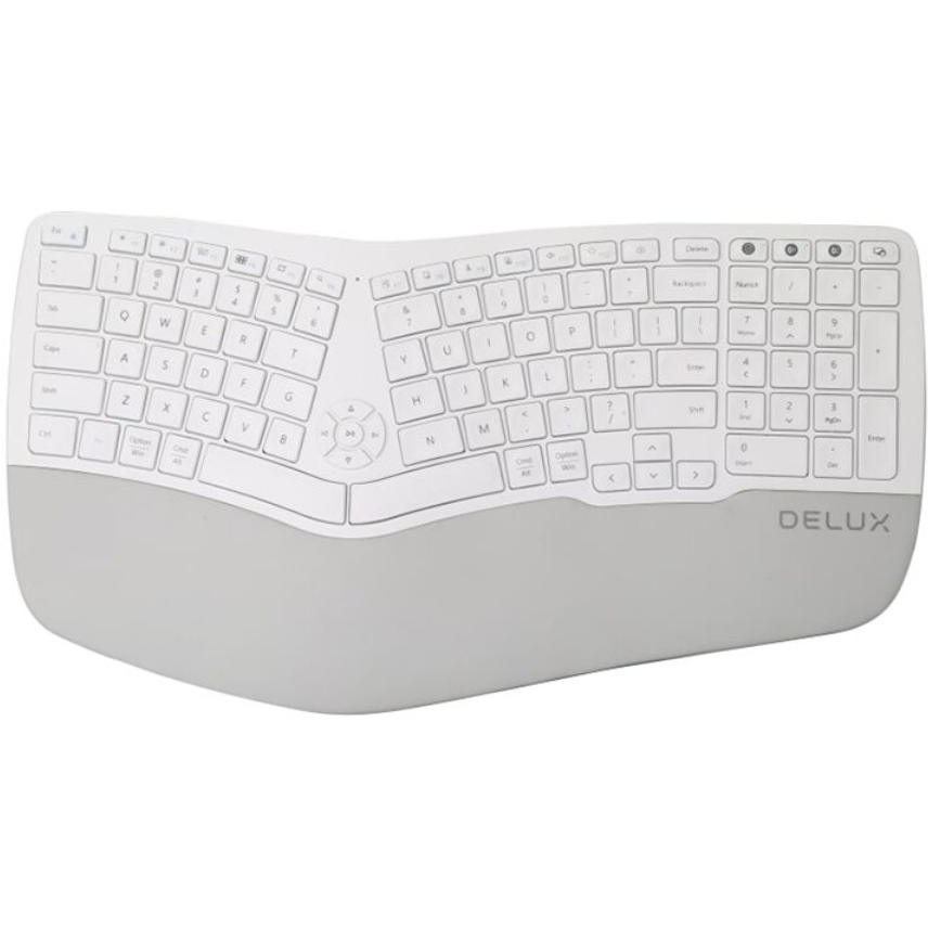 Tastatura Bluetooth/Wireless GM902A Alba