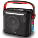 Boxa portabila Akai ABTS-K5 Bluetooth Lumini LED Negru