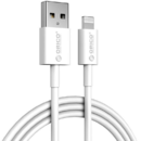 AL01-10 USB Type A - Lightning 1m Alb