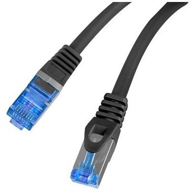Patchcord FTP Cat6 0.25m Black