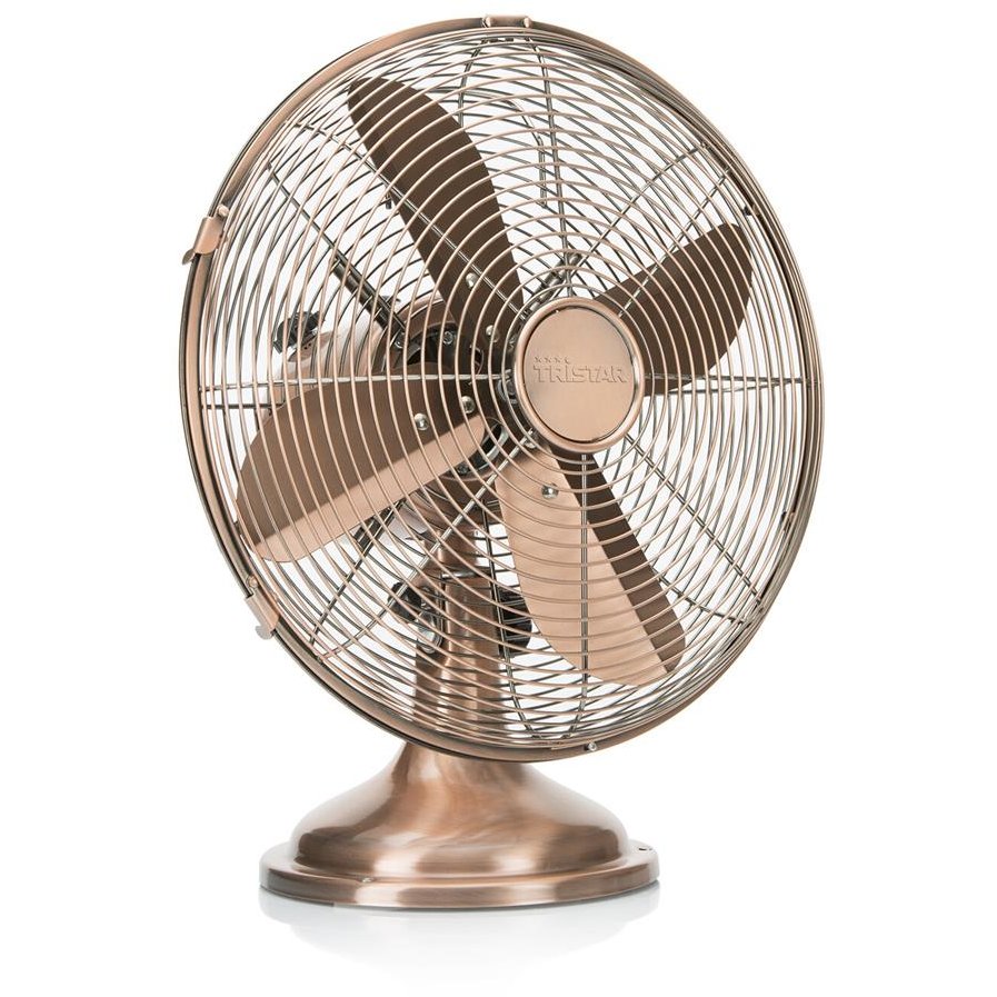 Ventilator de camera VE-5970 Retro table fan Copper