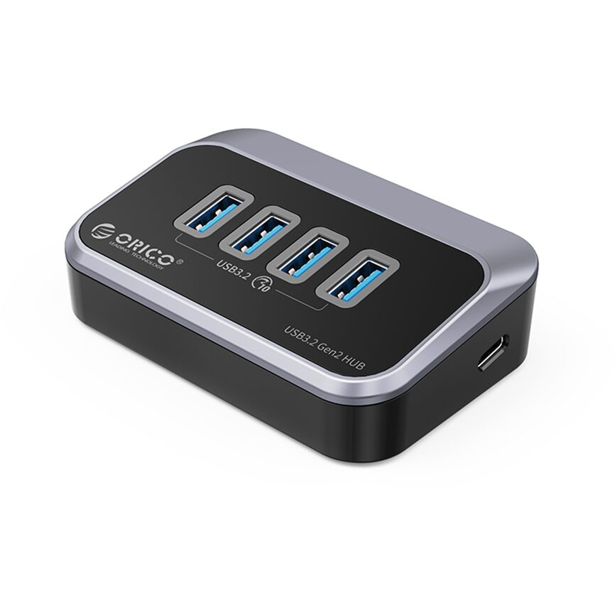 HUB USB M34A-G2 4 Port-uri USB 3.2 GEN2 Gri