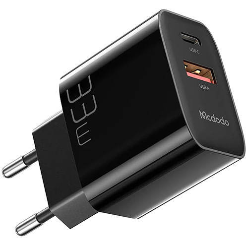 Incarcator CH-0922, USB, USB-C, 33W, 3A, cablu USB-C 1.2m inclus, Negru