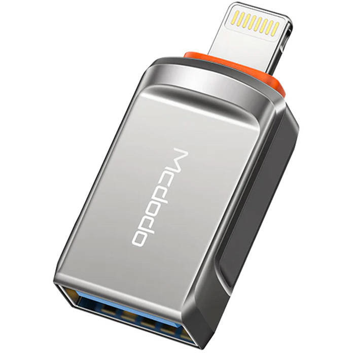 Cablu de date Adaptor cablu date USB 3.0 mama la Lightning OT-8600 OTG 5 Gbps Negru