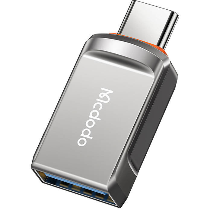 Cablu de date Adaptor cablu date UBS 3.0 mama la USB-C OT-8730 5 Gbps Gri