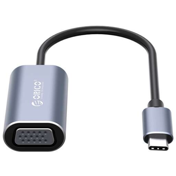 Adaptor Orico CTV USB Type-C – VGA Gri