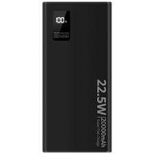Acumulator extern SiGN 20000mAh 22.5W QC + PD 2 x USB-A - 1 x USB-C Neagra SNPB-PD20BL