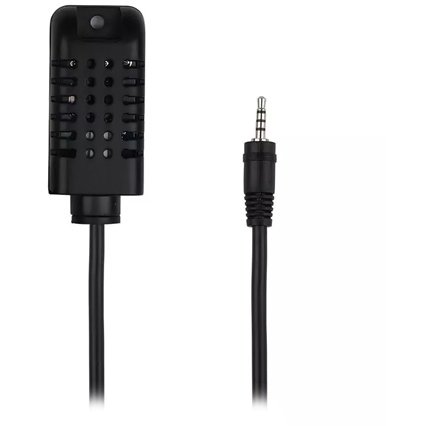 Senzor Temperatura/Umiditate 0.5m Negru