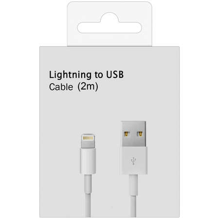 Cablu de Date si Incarcare OEM USB-A la Lightning 18W 2m Alb