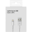 USB-A la Lightning 18W 2m Alb