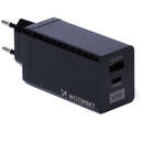 WWCG01, GaN, USB/USB-C, 65W, Quick Charge 3.0, Negru