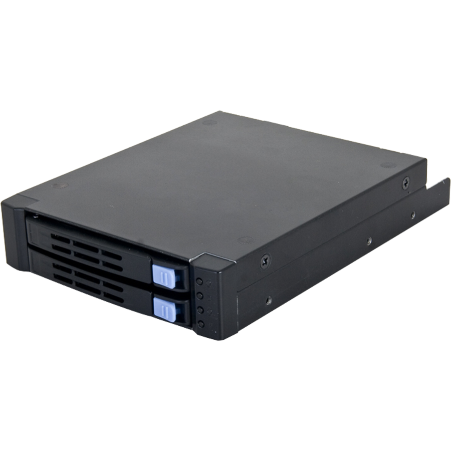 Storage Kit 2 Bay x 2.5inch 6GB/s SAS/SATA Hot-Swap Pentru 1 Bay x 3.5inch Negru