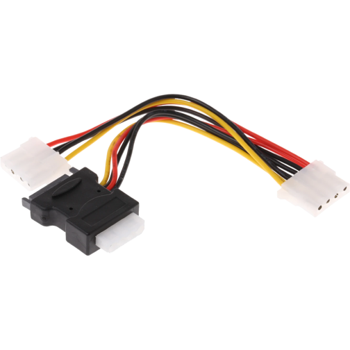 Cablu Adaptor SATA La 3 x Molex (IDE)