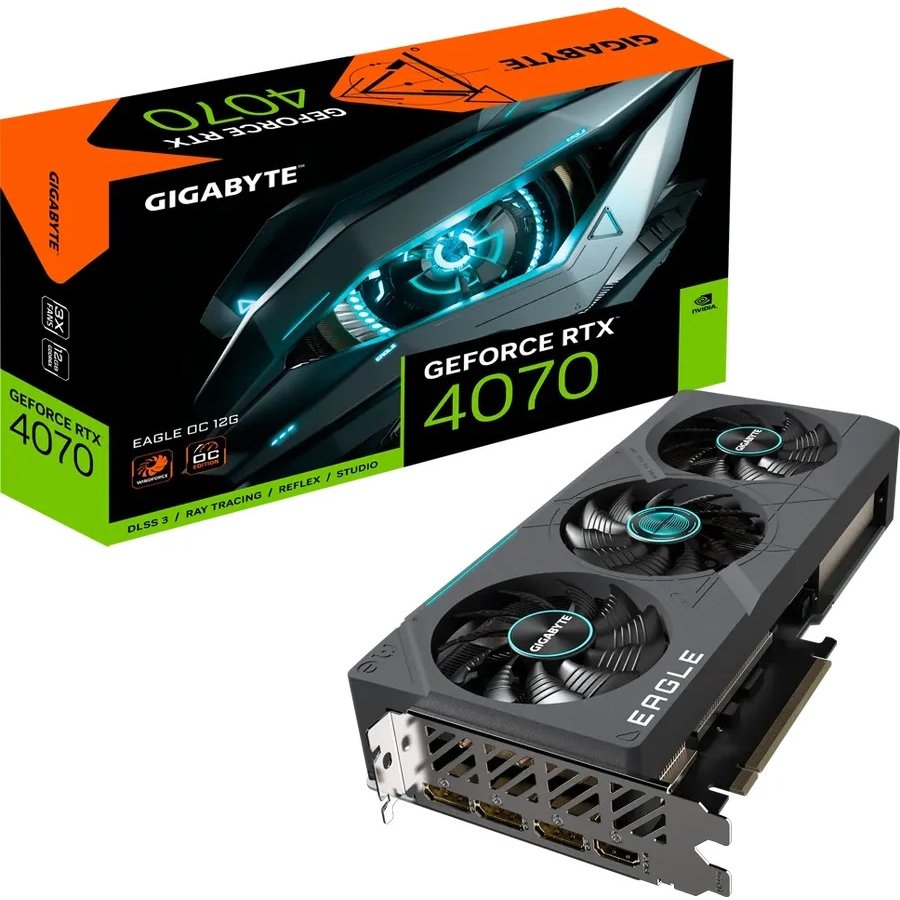 Placa Video RTX 4070 EAGLE OC 12GB