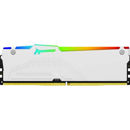 Memorie Kingston FURY Beast RGB White 128GB (4x32GB) DDR5 5600MHz Quad Channel Kit