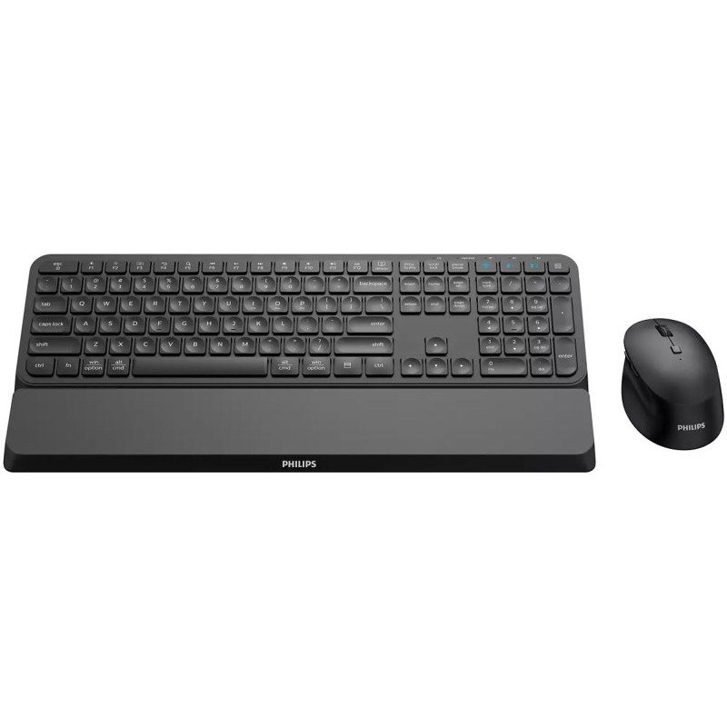 Kit tastatura si mouse SPT6607 Wireless Negru