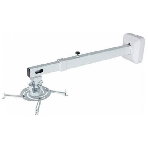 Suport Videoproiector Cu Brat Reglabil 78-120cm Alb