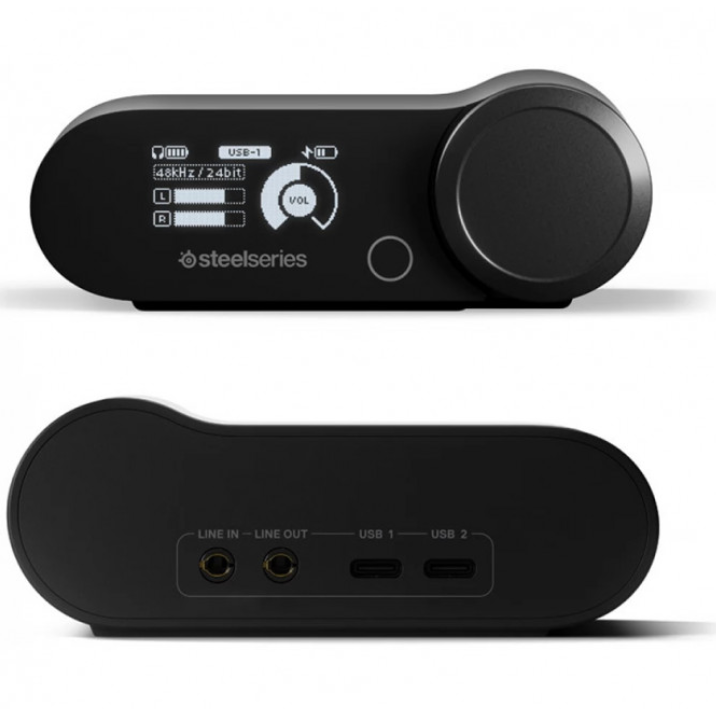 Căști de gaming SteelSeries Arctis Nova Pro Wireless X (black ANC USB-C jack) — imaginea 5