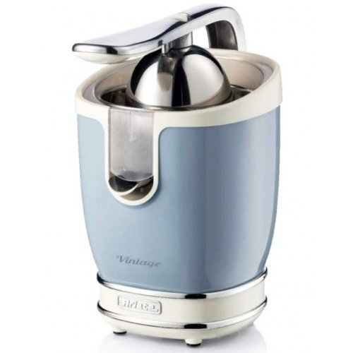 Storcator Citrice Putere 85W Inox Maner Spremiagrumi Vintage Crem/Bleu