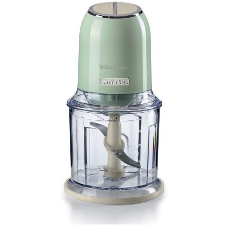 Tocator Vintage 438/04 Inox 600ml 400W 2 Viteze 4 Lame Crem/Verde
