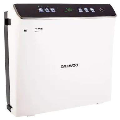 Purificator De Aer Și Umidificator Daewoo DAP400 Wi-Fi 75W 300m3/h Filtru HEPA13 Alb