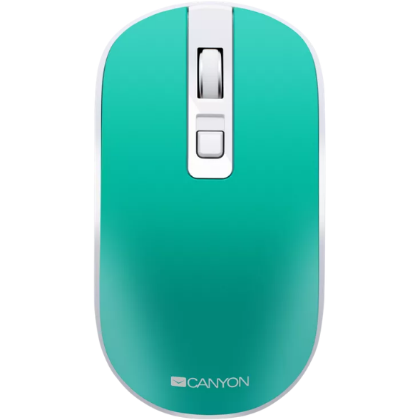 Mouse Wireless MW-18 Optical 1600dpi Aquamarine