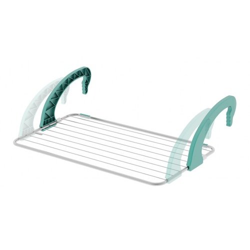 Uscator Rufe pentru Balcon Balcony Lock 10 Verde/Gri