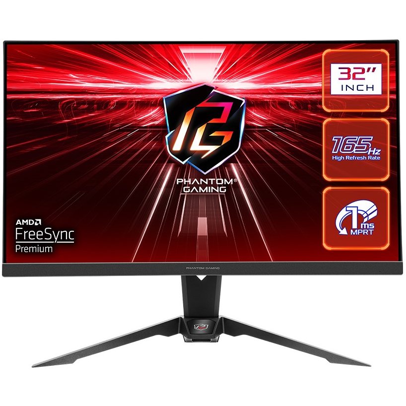 Monitor Gaming PG32QF2B 31.5inci 1ms 165Hz QHD VA WiFi 6E AMD FreeSync Premium Negru