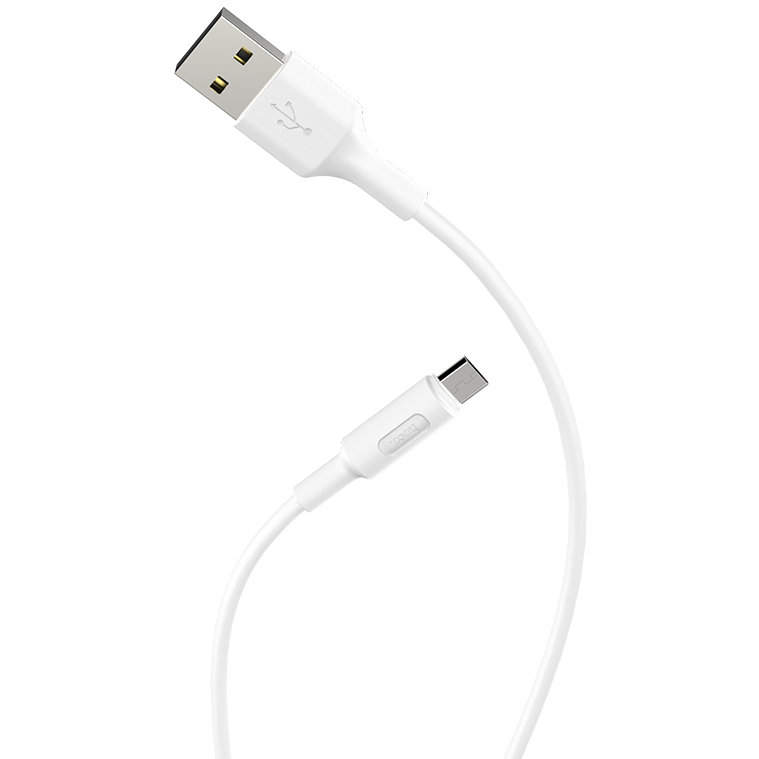 Cablu Micro Usb  X25 Alb 1m