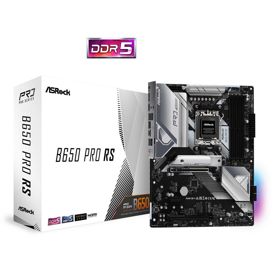Placa de Baza B650 Pro RS AM5 DDR5 Blazing M.2 PCIe 5.0 ATX