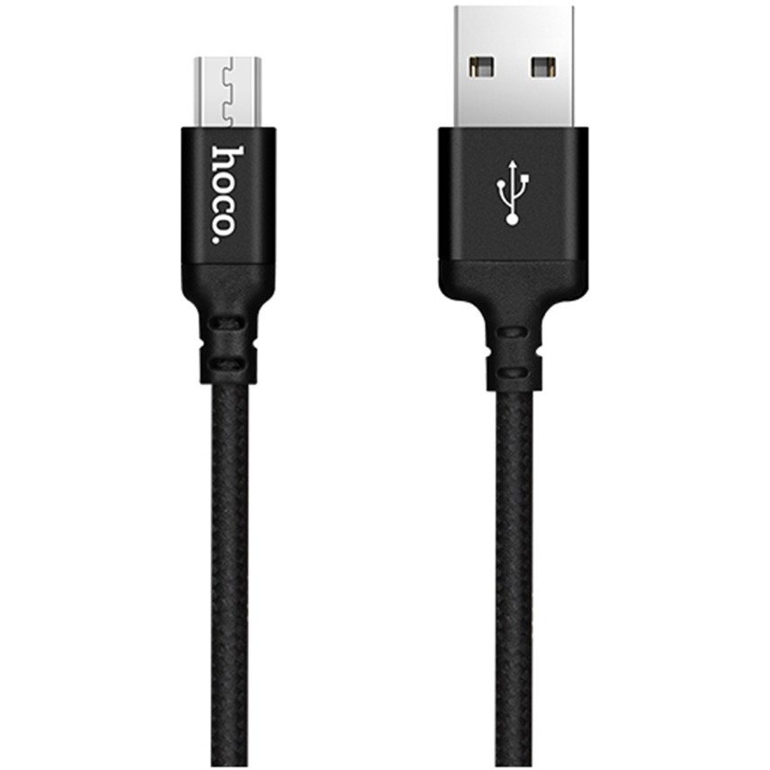 Cablu Micro Usb cu incarcare rapida X14  2m Negru