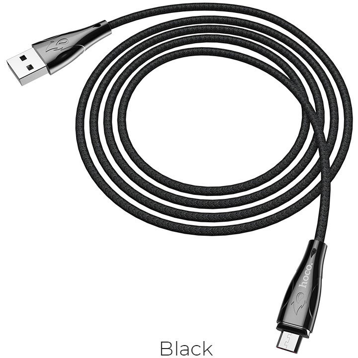 Cablu MicroUSB magnetic U75  Negru