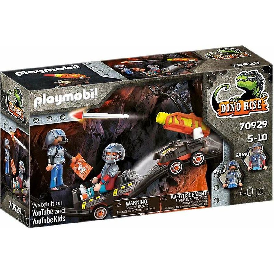 Jucarie Dino Mine Rocket Kart Construction Toy 70929