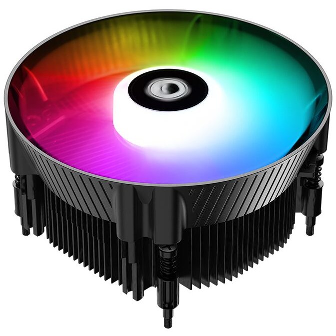 Cooler Procesor DK-07I Iluminare Rainbow 1800RPM 1x 120mm Negru