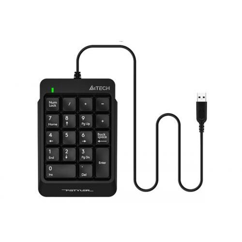 Tastatura Numerica Fstyler 18 Taste USB 150cm Compact Design Negru