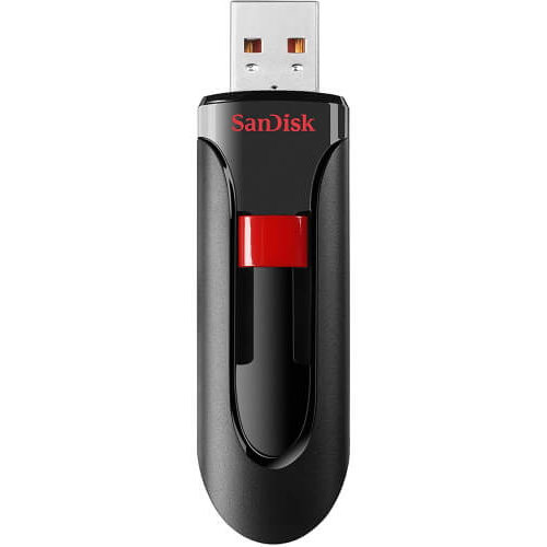 Memorie USB Cruzer Glide 128GB USB 3.0 Negru/Rosu