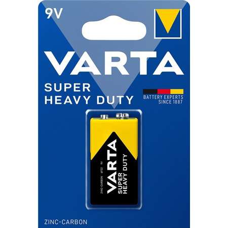 Baterie Varta Superlife 6F22 Zinc Carbon