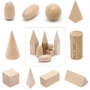 Set Montessori 20 Forme Geometrice din Lemn