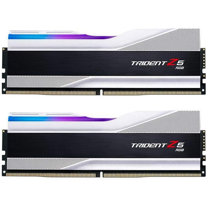 Memorie Trident Z5 RGB Silver 48GB (2x24GB) DDR5 8000MHz CL40 Dual Channel Kit